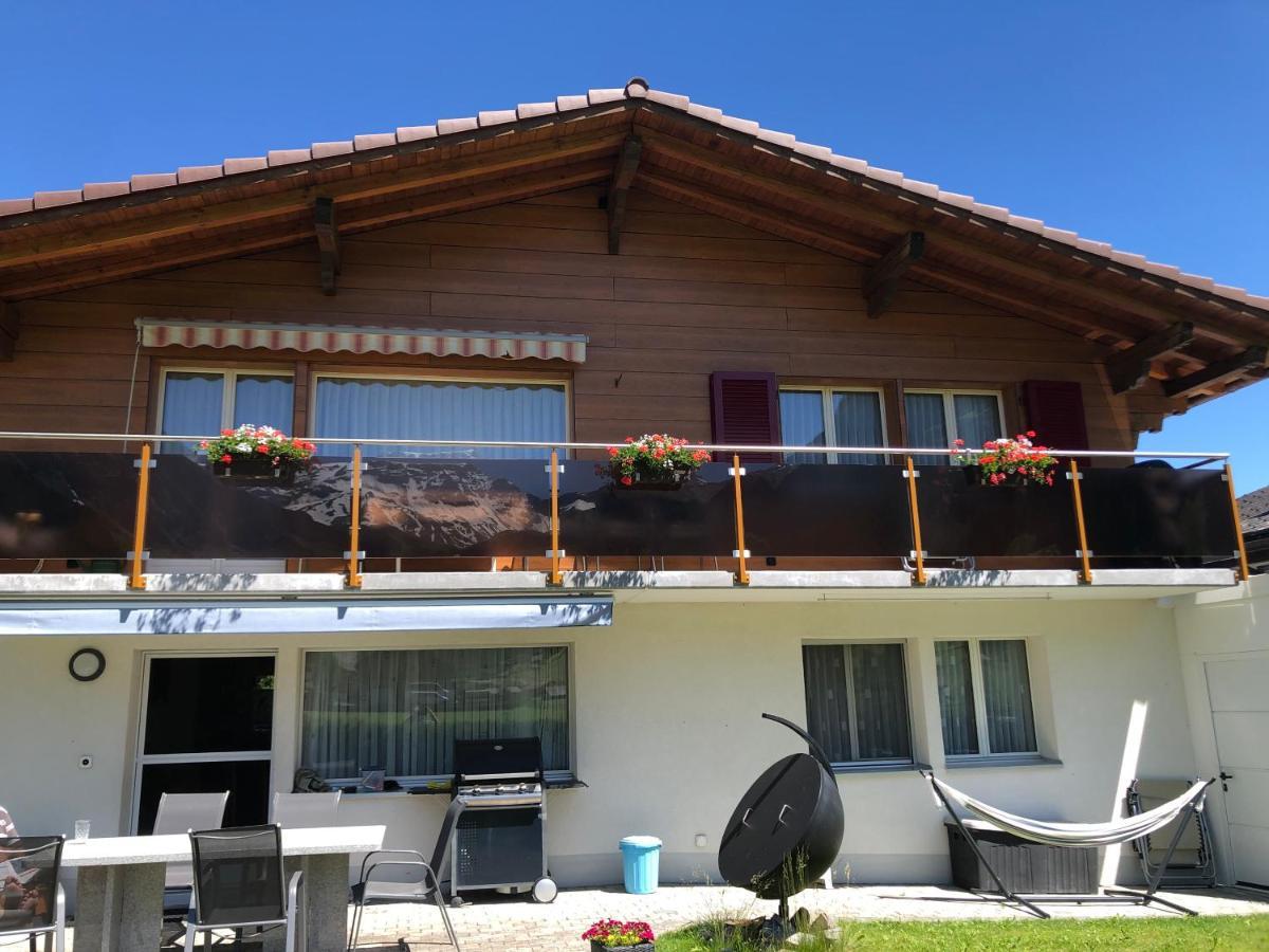 Chalet Aloa Apartment Adelboden Luaran gambar